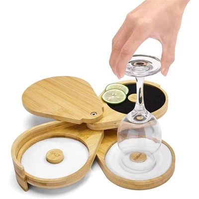 Koktel čaša od soli i šećera za bar